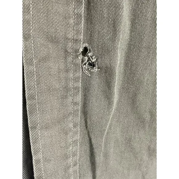 Vtg DSNY Department Of Sanitation Uniform Vest Cutoff Shirt New York City - Picture 7 of 12